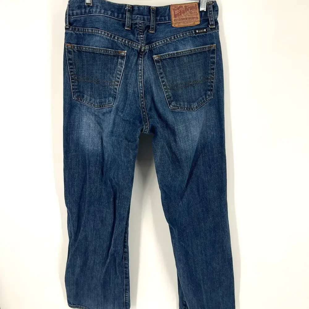 Lucky Brand Mens 181 Relaxed Straight Denim 100% Cotton Jeans Size 32 x 30